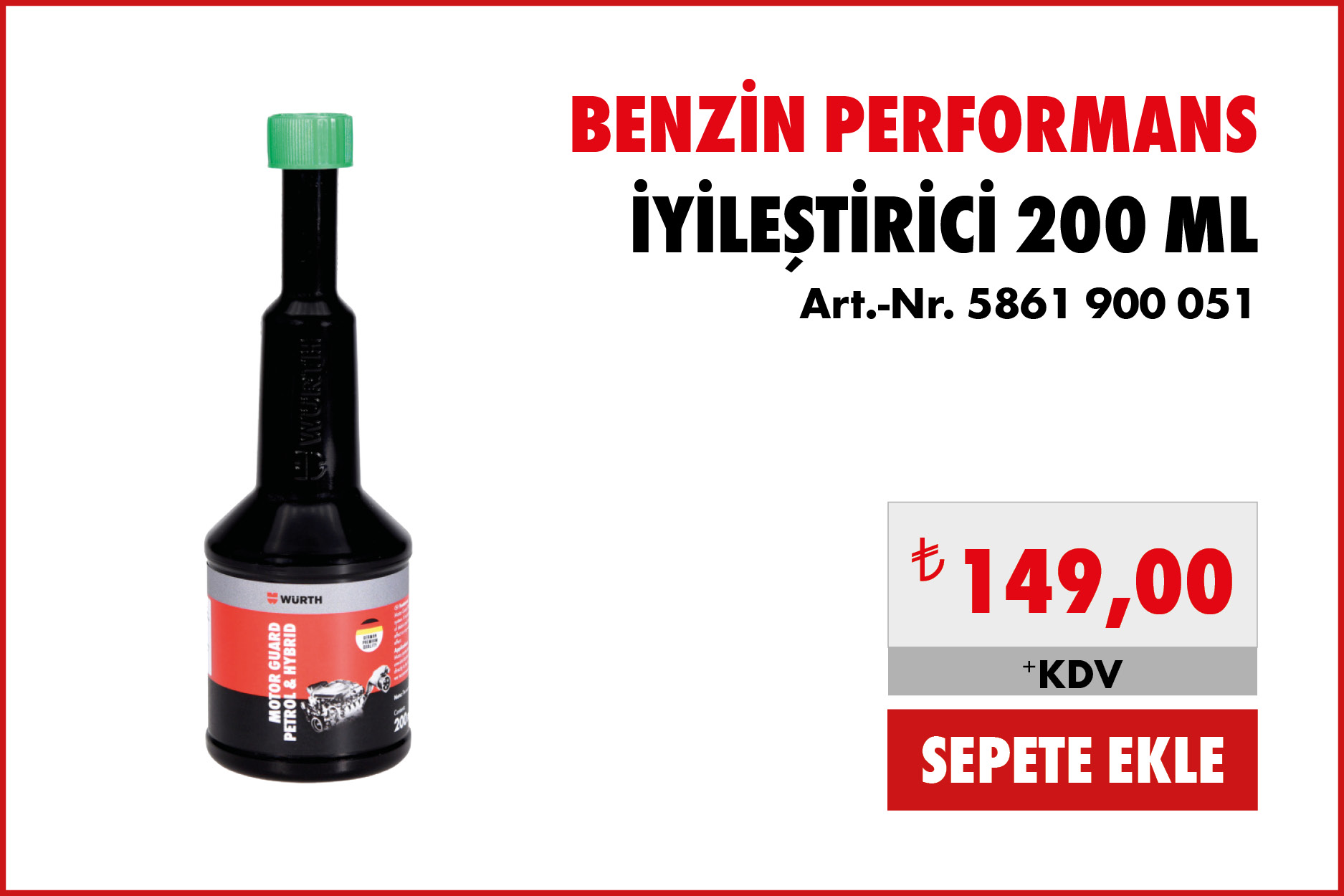 BENZİN-HİBRT.PERF.İYİL(MOTOR-GUARD)200ML